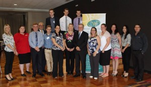 Business Breakfast Group Photo