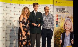 Wright Receiving ICAS National Medal