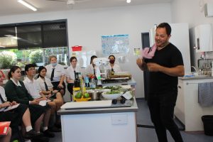 Celebrity Chef Shares His Secrets With Westside Christian College Students